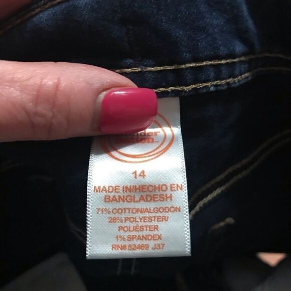 Wonder nation size 14 jeans shorts girls looks new - Picture 5 of 10